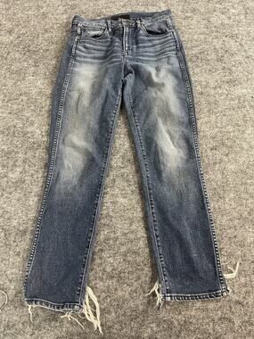 3x1 NYC Jeans Women 26 Slim Skinny Stretch Denim Made in NY USA Blue Pants N92